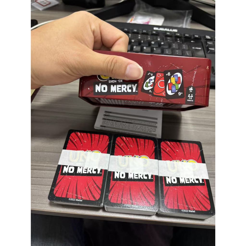 Mattel Games  Show ‘em No Mercy Card Game