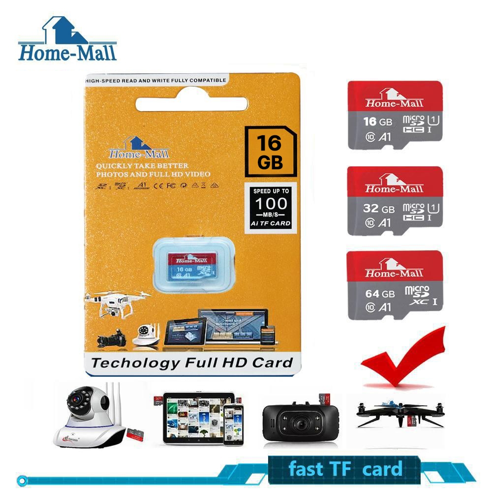 HOME-MALL การ์ดหน่วยความจำวิดีโอ 16GB Memory  Class10 MicroSDXC ของแท้