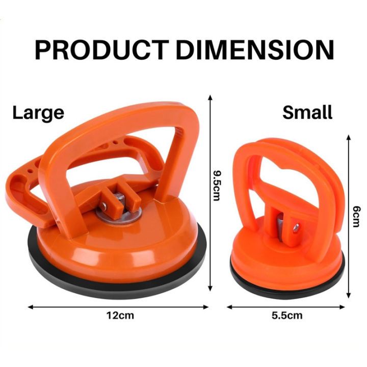 Comfy ตัวดูดรอยบุบรถยนต์ 5 นิ้ว ชุดซ่อมแซมรอยบุบ เครื่องมือดึงรอยบุบแบบดูด (ส่งจากไทย) - รูปที่ 6