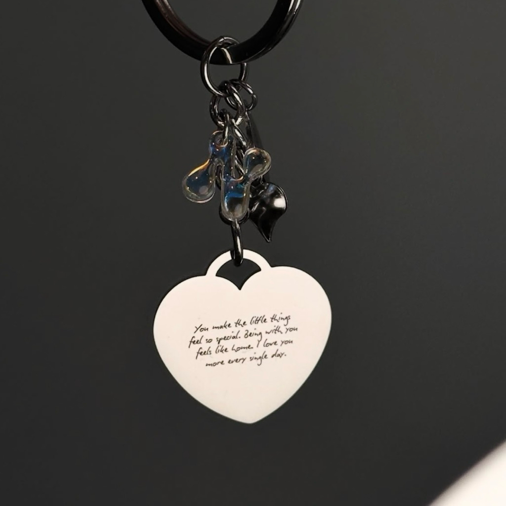 handwritten keychain • พวงกุญแจสลักลายมือตัวเอง หรือคนพิเศษ ราคา ถูกที่สุด ดีลบีเคเค แกลเลอรีภาพที่ 5