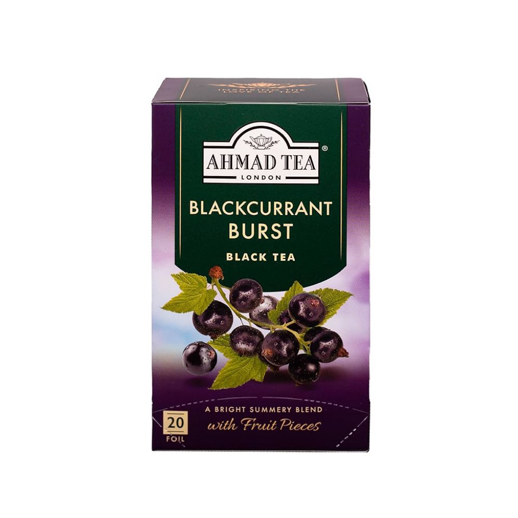 Ahmad Tea Blackcurrant - อาหมัดที ชาดำกลิ่นองุ่น