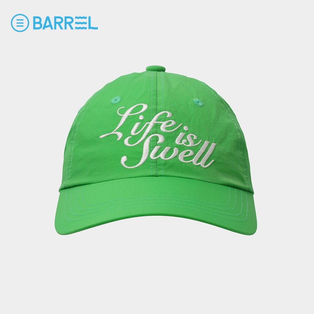 BARREL UNISEX SURFER NYLON BALL CAP GREEN - หมวกกันแดด-3AH001U_U4GNXX