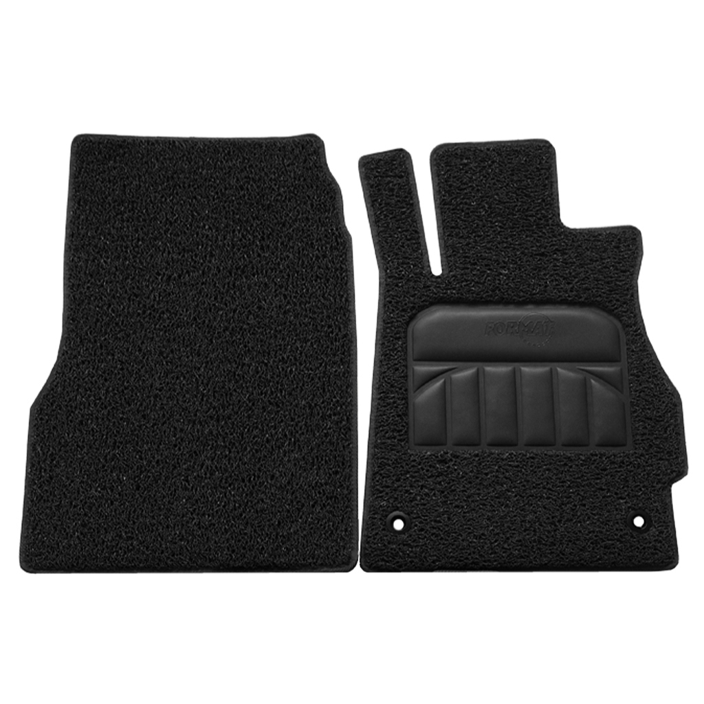 Format พรมปูพื้นไวนิลดักฝุ่นเกรดพรีเมี่ยม 2ชิ้นหน้า Nissan Almera 2020-2025