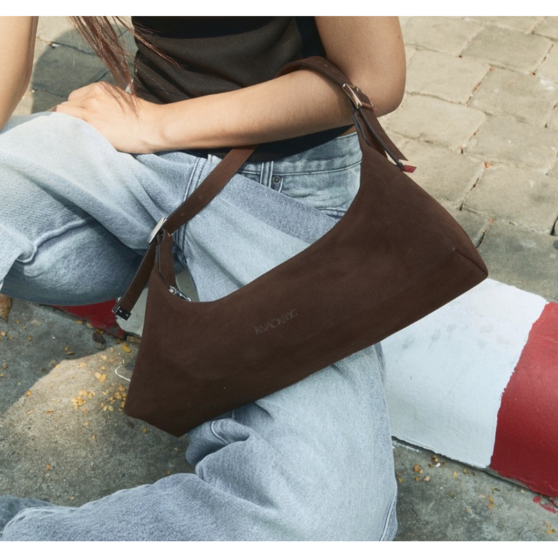 กระเป๋าแบรนด์ knackbag หนังกลับ