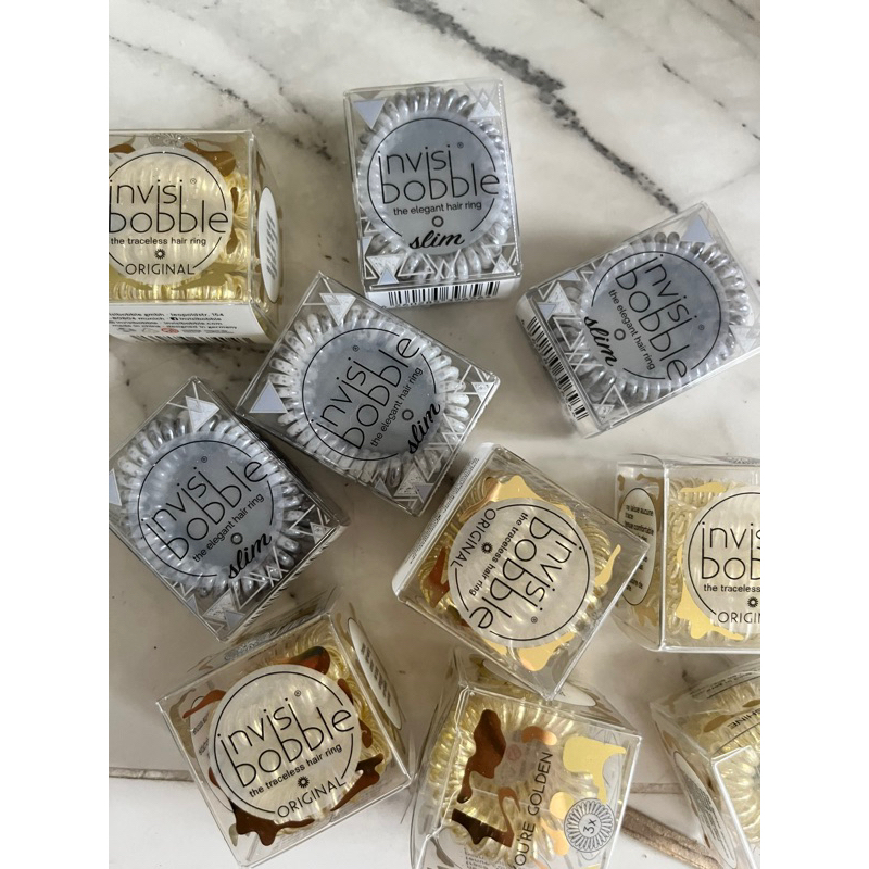 แท้ มีหลายรุ่น ลดล้างสต๊อก Invisibobble (ราคาต่อเส้น)