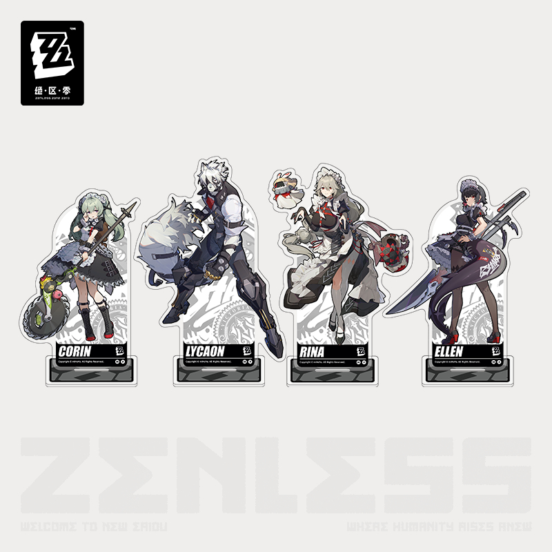 [ พร้อมส่ง / Official ] Zenless Zone Zero Standee - Victoria House Keeping ZZZ สแตนดี้ ฝ่าย Victoria