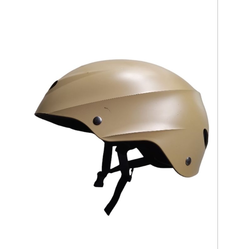 หมวกกันกระแทก​ ไฟเบอร์ Delta Force​ ​สีน้ำตาล​