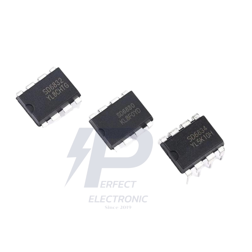 SD6832 DIP-8 PWM+PFM CONTROLLER ตัวควบคุม PWM+PFM 8 Pin (รับประกันสินค้า 6 เดือน) มีสินค้าพร้อมส่งในไทย - รูปที่ 2