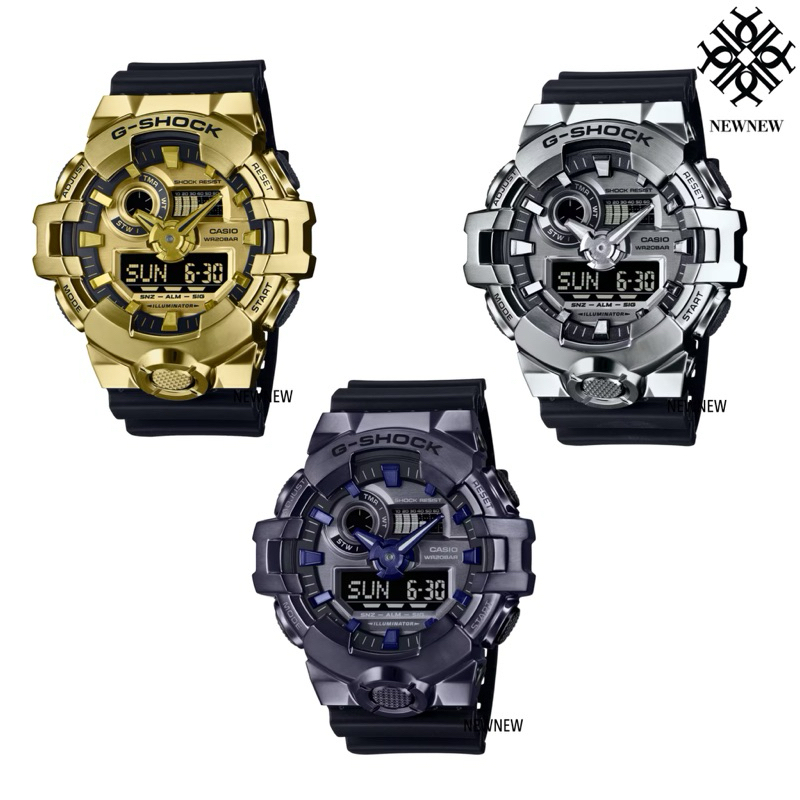 CASIO G-SHOCK GM-700-1A GM-700G-9A GM-700P-6 ของแท้ประกันศูนย์ 1ปี