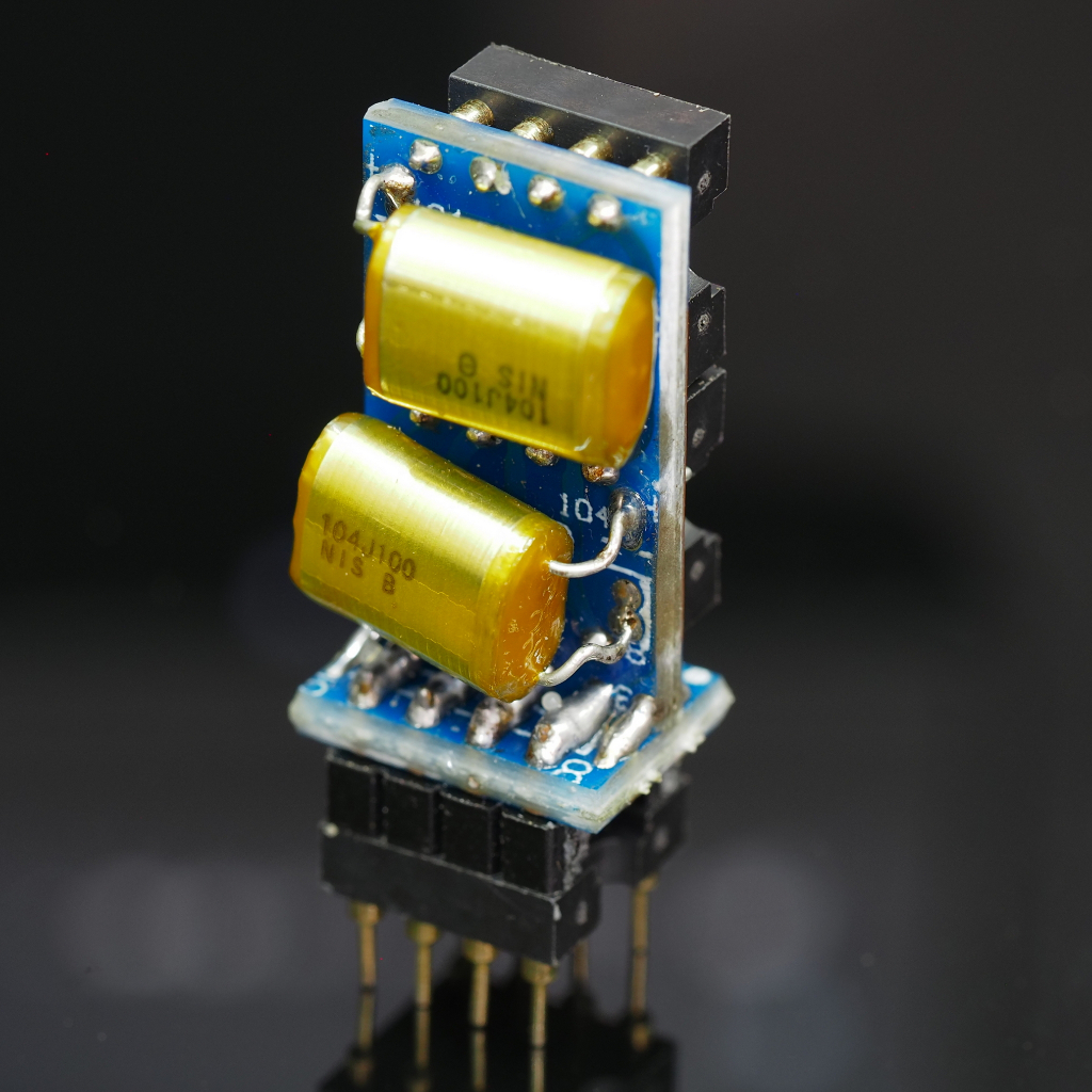 ตัวแปลง 2 Dual OP-AMP เป็น 1 Dual OP-AMP V.2(ตัวแปลง ออปแอมป์คู่2ตัว เป็น ออปแอมป์คู่ 1ตัว V.2)