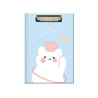 ID888 คลิปบอร์ด A4 Clip Board แผ่นรองเขียน ลายการ์ตูนน่ารัก