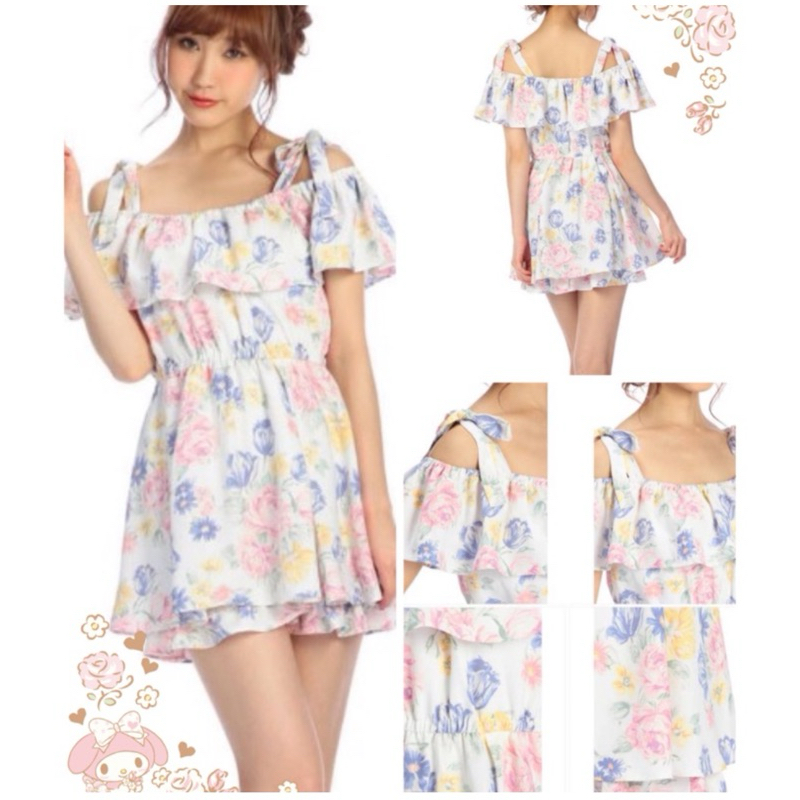 จั๊มกางเกงกระโปรงแบรนด์ Lizlisa สวยมากๆค่ะสายแบ๊วควรมีไว้ครอบครอง😘💕แบรนด์ญี่ปุ่น 🇯🇵แท้