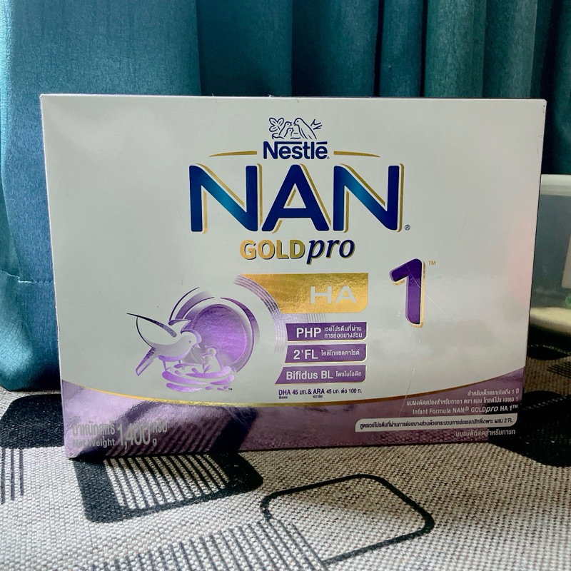 นมผง NAN GOLD pro HA 1TM สำหรับเด็กแรกเกิดถึง 1 ปี