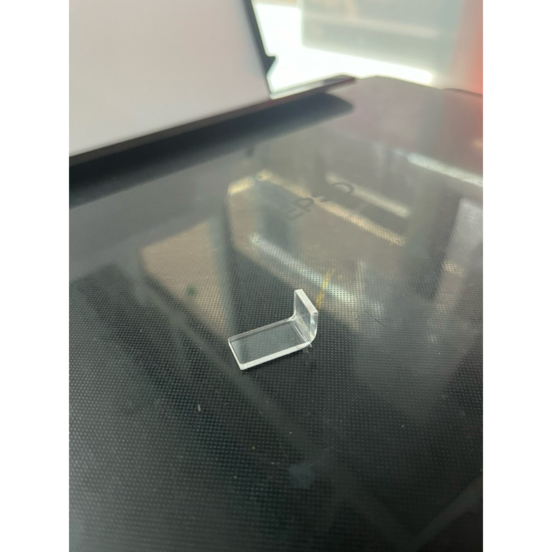 🟪ผลิตเองพร้อมส่งฉากอะคริลิคสีใส 2 มม 1.1*1.1*2cm