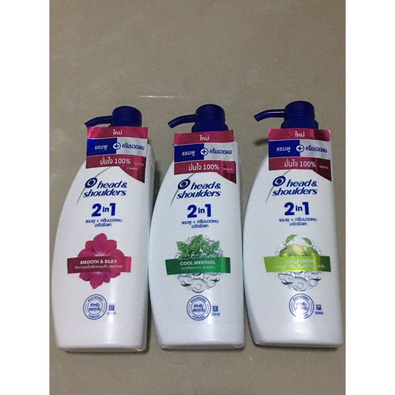 เฮดแอนด์โชว์เดอร์ แชมพูผสมครีมนวดผม 2 in 1 ขนาด 370 มล.