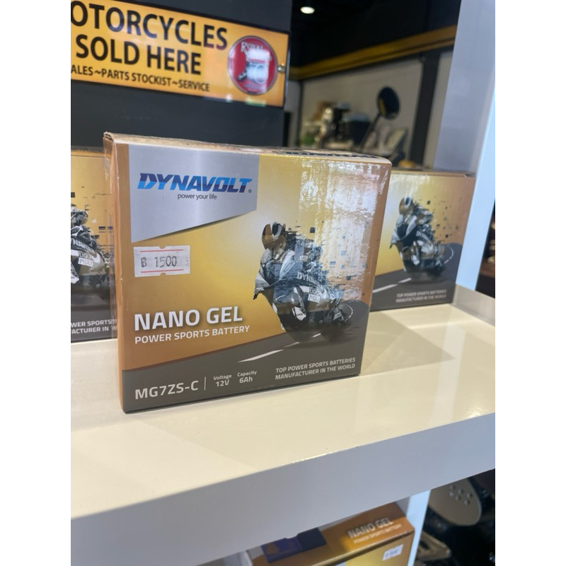 Dynavolt motorcycle battery