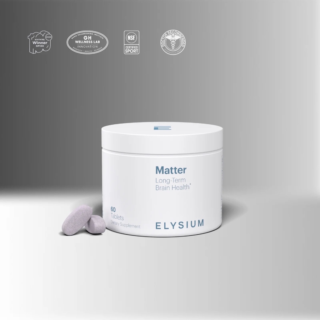 Elysium Health Matter Tri-Vitamin Complex for Brain Aging 60 Capsules