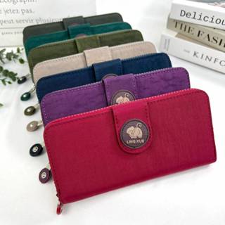 กระเป๋าสตางค์ 2 พับยาว ขนาด 7.5 นิ้ว บุฟองน้ำกันกระแทก น้ำหน…