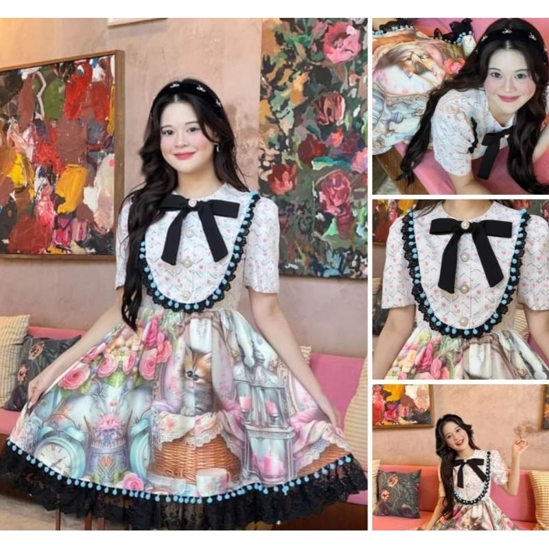 BLT BRAND : MINI DRESS SIZE L