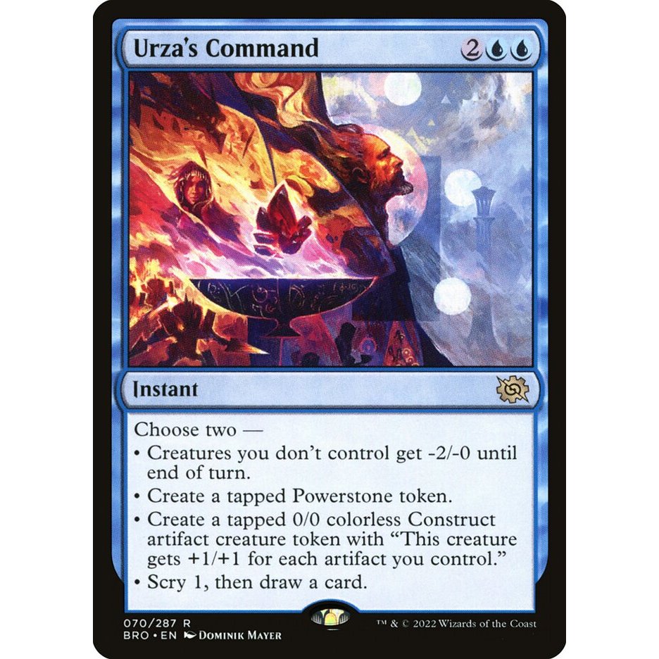 MTG The Brothers' War: Urza's Command