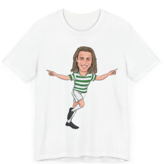เสื้อยืด Henrik Larsson - Celtic - เฮ็นริก ลอช็อน - เซลติก