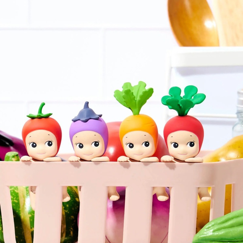 โค้ดลด30%(พร้อมส่งในไทย) Sonny Angel HIPPERS Harvest Series Fruit & Vegetable ซันนี่แองเจิ้ล รุ่นผักผลไม้ แบบสุ่ม ของแท้