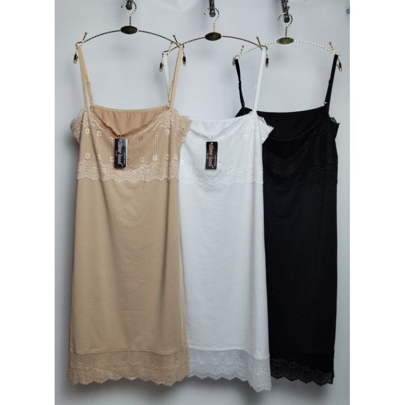 เสื้อซับในยาว  สายเดี่ยว แบบสลิปยาว  รหัส 950 sisterhood