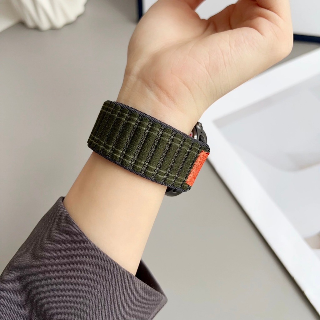 สินค้าใหม่ พร้อมส่งจากไทย สายนาฬิกา Samsung Watch 7 Ultra สายแบบผ้า งานสุดเท่ห์ สายเฉพาะรุ่น ใช้ได้แค่ Samsung Ultra