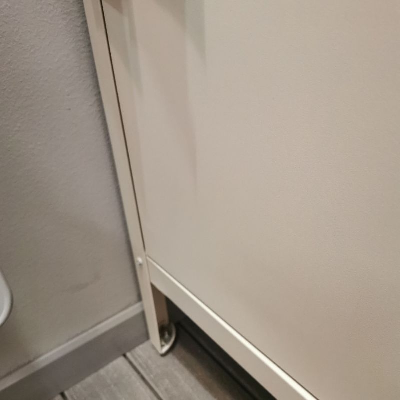 IKEA ​แท้​ค่ะ​ KOLBJÖRN โคลบเยิร์น ตู้ ภายใน/กลางแจ้ง, เบจ 80x81 ซม.,ชั้นวางของ ภายใน/กลางแจ้ง, เบจ, 80x81 ซม.,80x45 ซม. - รูปที่ 3