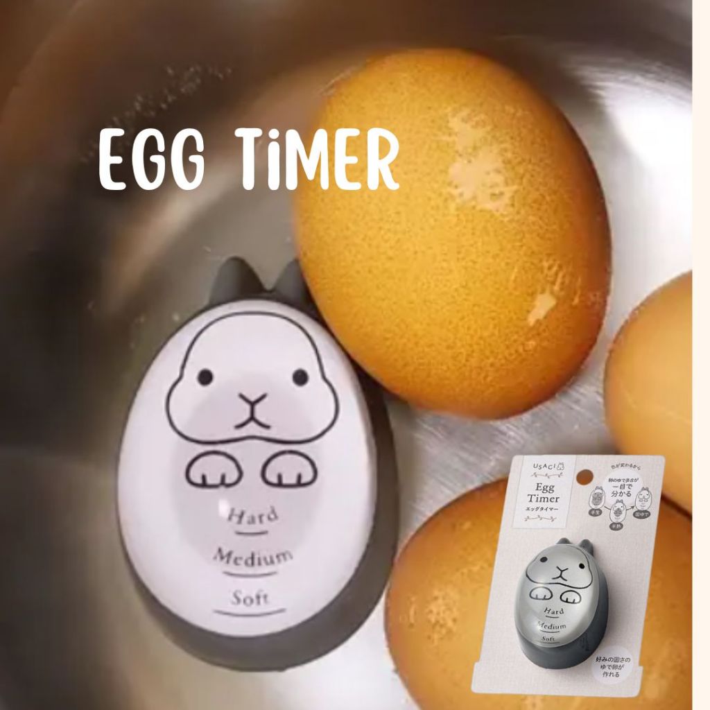 อุปกรณ์จับเวลาต้มไข่เลือกระดับความสุกได้ USAGI Egg Timer