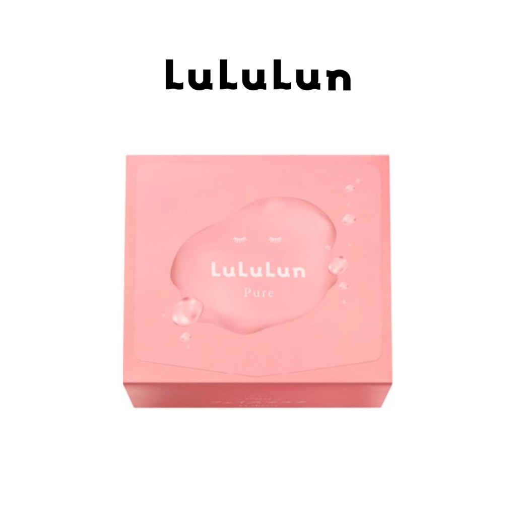 (แพ็ค 32 แผ่น) LuLuLun Pure Pink Face Mask ลูลูลูน แผ่นมาสก์หน้า สูตรปรับสมดุลผิว เพียว บาลานซ์ ปรับ