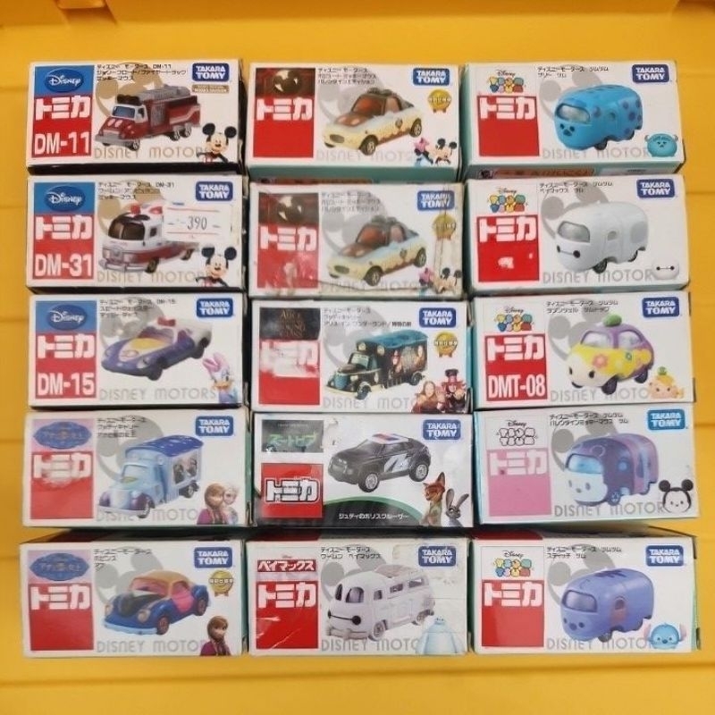 ของใหม่! กล่องไม่สวย! Tomica Dream / Disney / Tsum Tsum รถเหล็ก