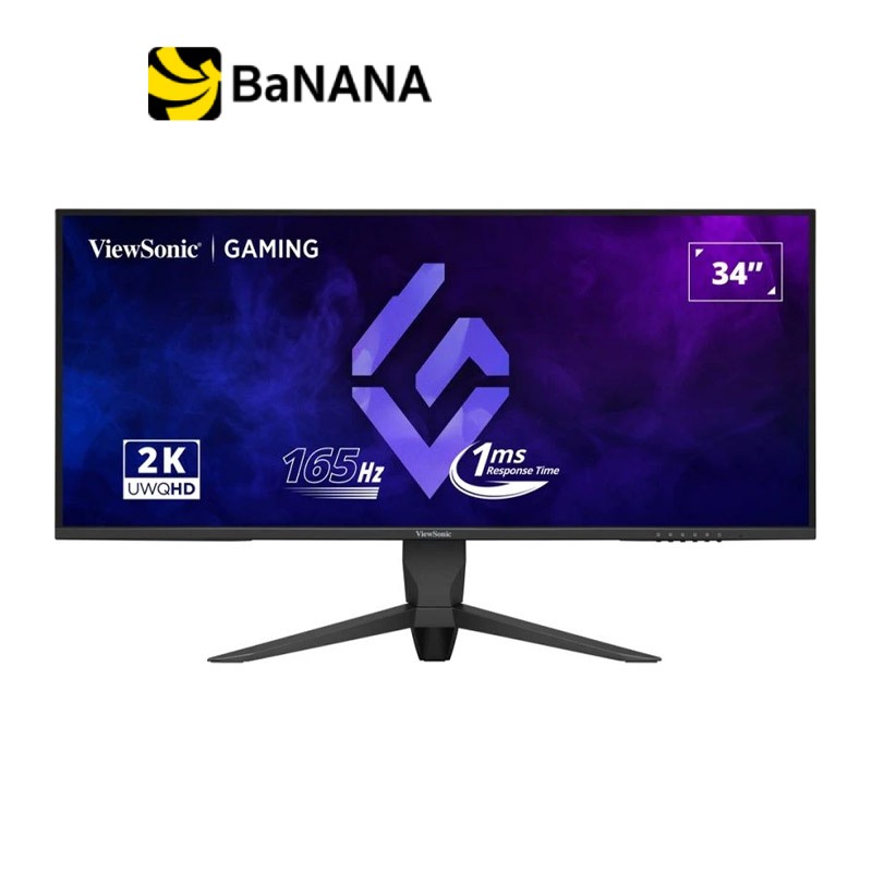 จอมอนิเตอร์ VIEWSONIC VX3480-2K-PRO Gaming Monitor (VA 2K 165Hz) by Banana IT