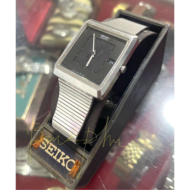 Rare vintage Seiko 7832-5050 Tank watch from 1970’s