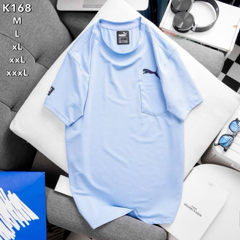 เสื้อกีฬาผู้ชายคอกลม