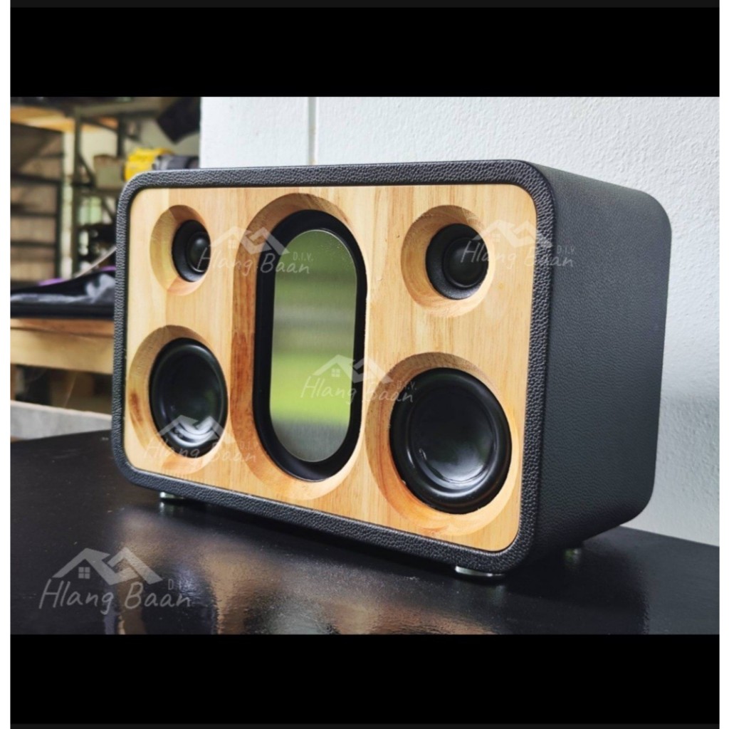 หลังบ้าน audio - พาสซีฟ 4x6 นิ้ว Passive radiator พาสซีฟเบส แผ่นไดอะเฟรม แผ่นพาสซีฟ ใช้สำหรับประกอบตู้ลำโพง DIY