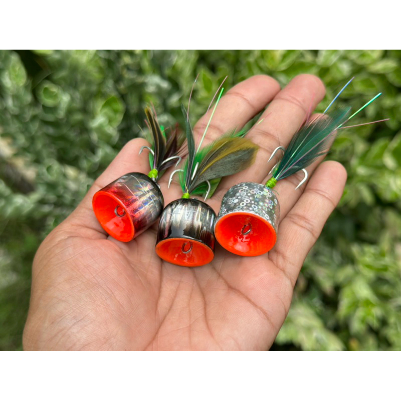 เหยื่อป๊อบอาหารเม็ด2cm.6g.(แบบชุดเซ็ทราคาพิเศษ3สี3ตัว)