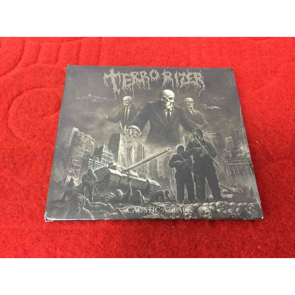 CD ซีดีเพลงสากล Terrorizer – Caustic Attack สภาพตามรูปปกMaizui