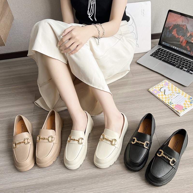 สินค้าราคาพิเศษ มีจำนวนจำกัด รีบมาตำ รองเท้าคัชชูสูง 1 นิ้ว ไซส์ปกติ36-40 เท้าอวบบานแนะนำ+1 (คัชชูอะไหล่ทอง) สวย เก๋ ดูด