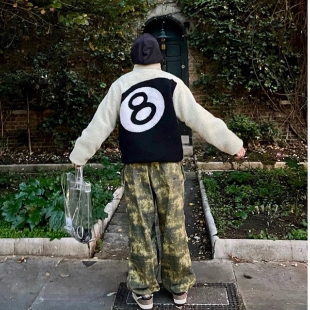 Stussy 8Ball 🎱Sherpa Jacket AU แท้ 💯จากช็อป