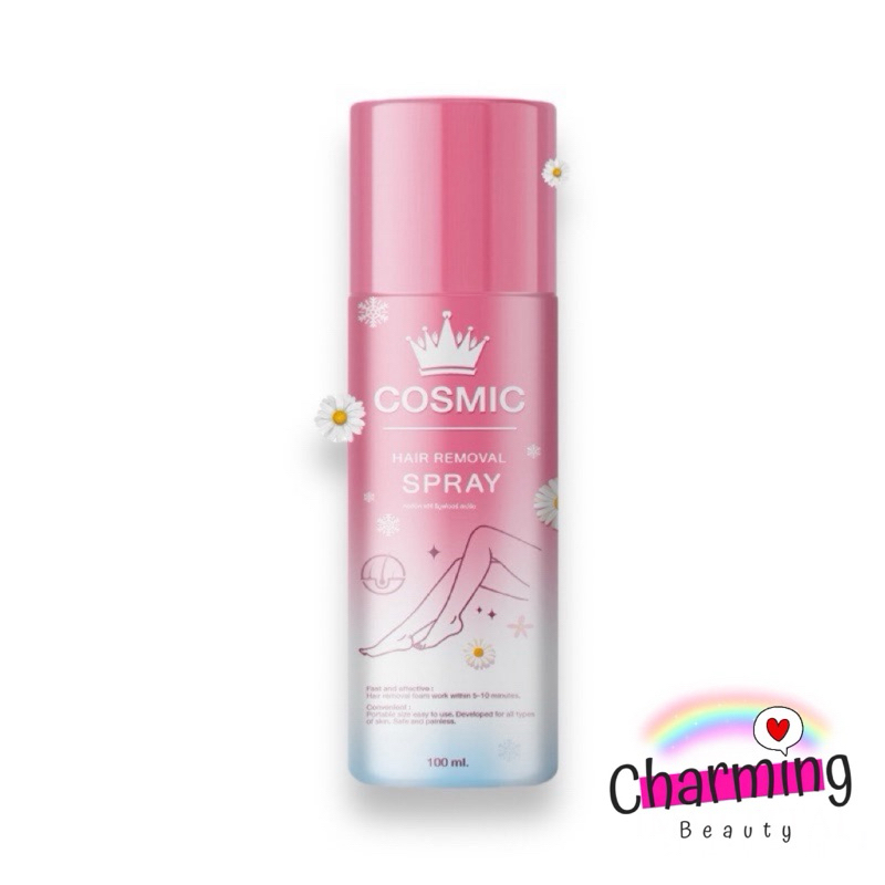 แท้ % Cosmic hair remover คอสมิค มูสกำจัดขนคอสมิค ขนาด 100ml.