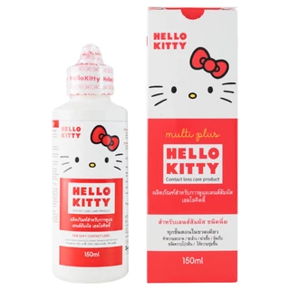 Hello Kitty contact lens care product (150ml.) ผลิตภัณฑ์สำหรับการดูแลเลนส์สัมผัส เฮลโล คิตตี้ น้ำยาล้างคอนแทคเลนส์