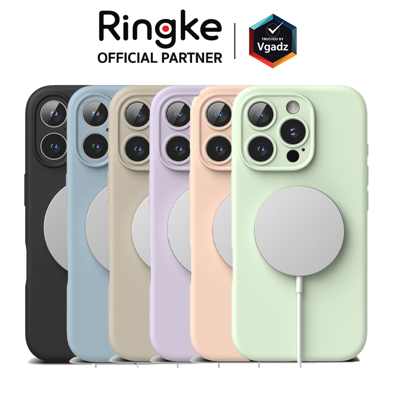 Ringke เคสสำหรับ iPhone 16 / 16 Plus / 16 Pro / 16 Pro Max รุ่น Silicone Magnetic