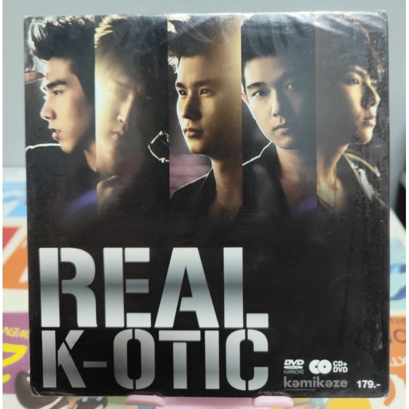 (CD+DVD) : K-Otic อัลบั้ม Real (มือ1)