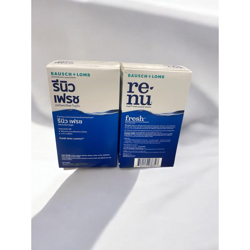 น้ำยาแช่ คอนแทคเลนส์ Renu 120 ml.