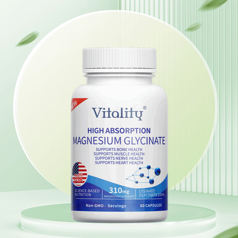 Magnesium Glycinate, 310 มก. ช่วยปรับปรุงคุณภาพการนอนหลับ ผ่อนคลายกล้ามเนื้อและเพิ่มการทำงานของสมอง
