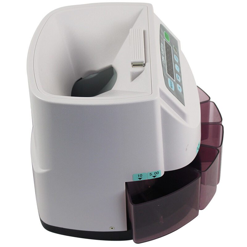 ของแท้100% รับประ1 ปี Coin counter เครื่องนับเหรียญ เครื่องคัดแยกเหรียญแบบอัตโนมัติ รุ่นใหม่สุด - รูปที่ 7