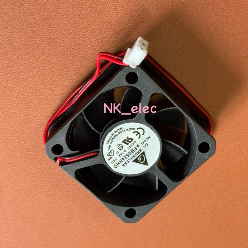 AFB0524HHD พัดลม 50x50x20MM 24VDC 0.14A 2สาย BALL BEARING สินค้าพร้อมส่ง🇹🇭