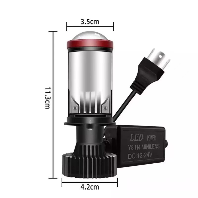 🔥 1 คู่หลอดไฟ LED รถยนต์ Y6 Y7 Y8 รุ่น H4 ไฟหน้ารถ ของแท้ พร้อมส่ง! - รูปที่ 6