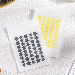 แผ่นแปะสิว 140 ดวง(ผสมสี) รูปดาว สีสันสดใส สําหรับติดตกแต่งสิว แผ่นแปะสิวสีซ่อมแซมหลุมสิวและรอยต่างๆ ทำให้สิวจางลง